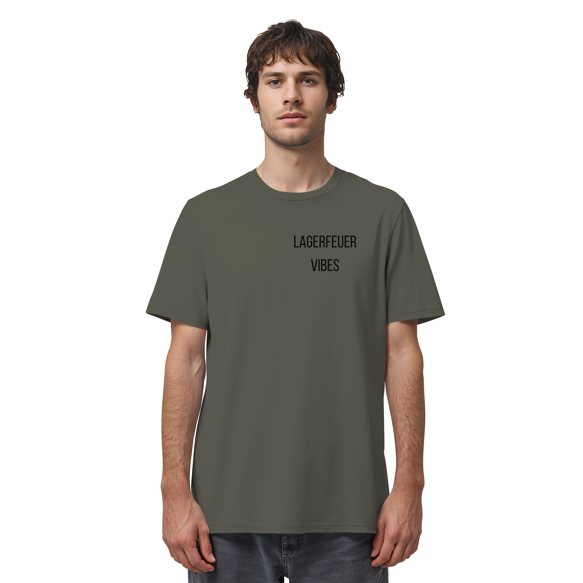 Lagerfeuer-VIBES Shirt - Organic Shirt